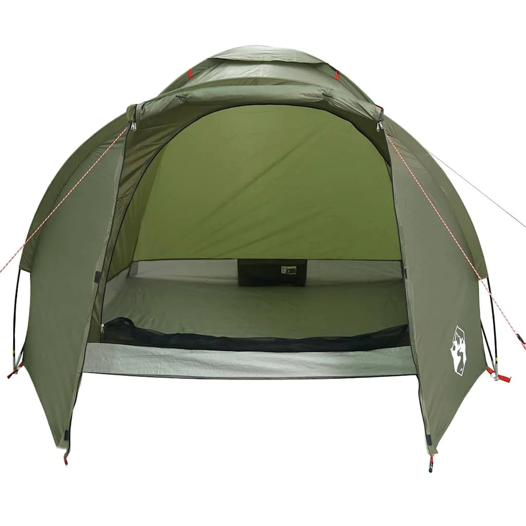 Waterproof olive green 2 person fishing tent Blackout Waterproof Windproof Camping Tent for Festival Hiking Backpacking Camping Fishing