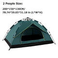 1-2/3-4 Person Fully Automatic Camping Tent Rainproof Windproof Anti-UV Pop Up Outdoor Tents For Beach Travel Backpacking Hiking