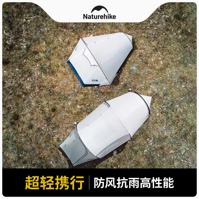 Naturehike New Tunnel Hiking Tent Outdoor Mountaineering Camping One Room One Hall Camping Equipment