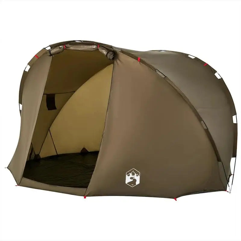 307 x 290 x 170 cm Camping tent/outdoor tent/party tent. Featuring a sturdy metal frame and durable polyester fabric, it's simple yet sophisticated, suitable for outdoor activities such as fishing, camping, and parties.