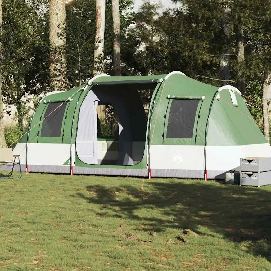 Waterproof green tunnel camping tent for 4 people Blackout Windproof Camping Tent for Festival Hiking Backpacking Camping Fishing