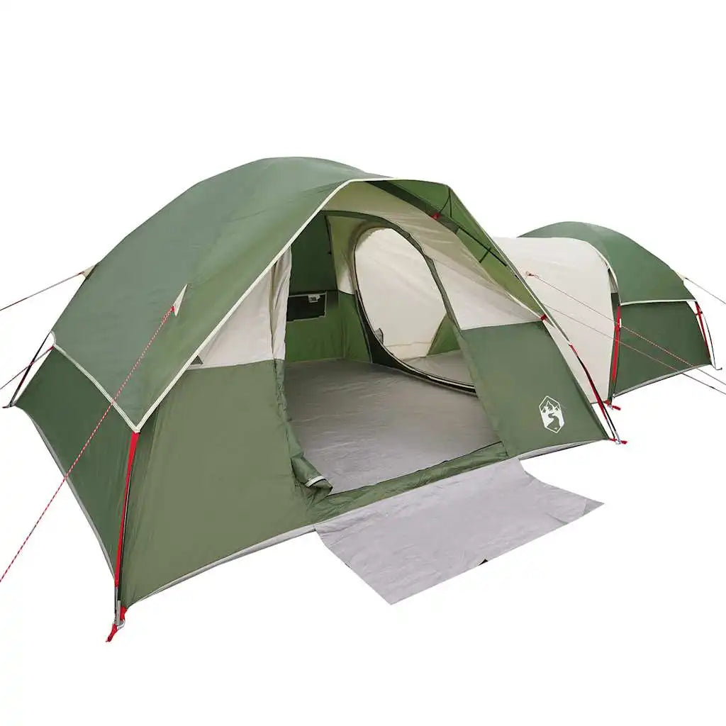 Camping tent for 5 people, green, waterproof Family Outdoor Portable Folding Camping Tent Equipment,Anti-UV Awning