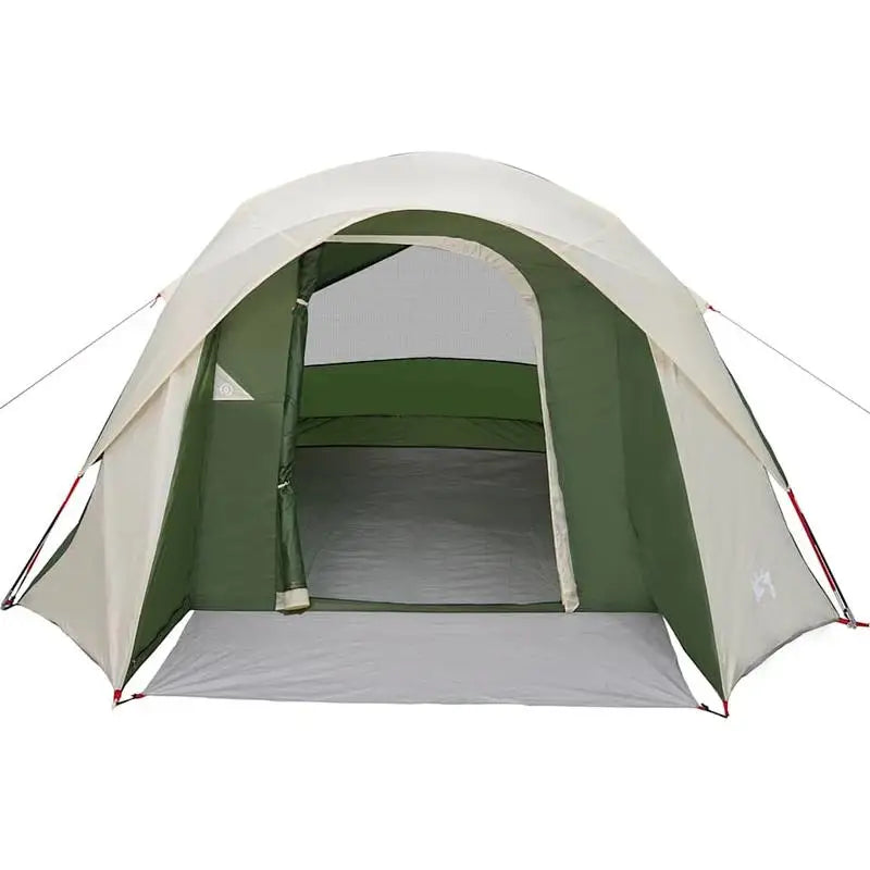 Camping tent 4 people green waterproof