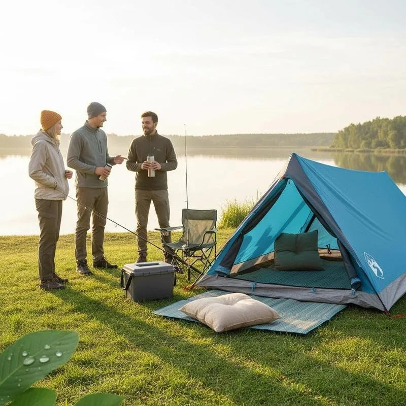 Tent Tourist, 2-S., Blue, Waterproof