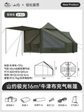 Oxford Cloth Fully Automatic Inflatable Tent Ventilated Sun Protection Rainproof Outdoor Camping Overnight Inflatable Tent