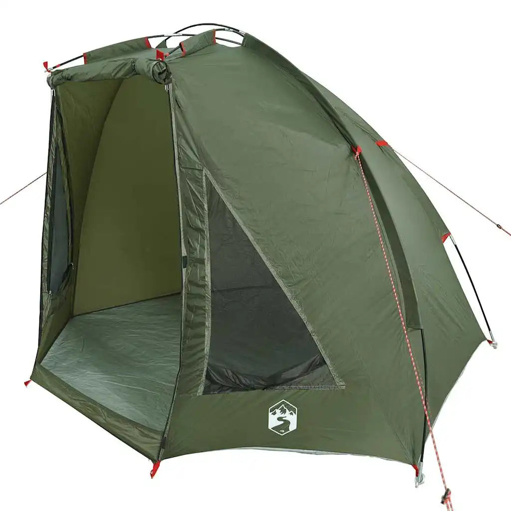 Waterproof olive green fishing tent Blackout Waterproof Windproof Camping Tent for Festival Hiking Backpacking Camping Fishing