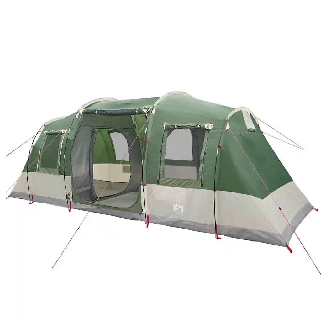 Waterproof green tunnel camping tent for 4 people Blackout Windproof Camping Tent for Festival Hiking Backpacking Camping Fishing