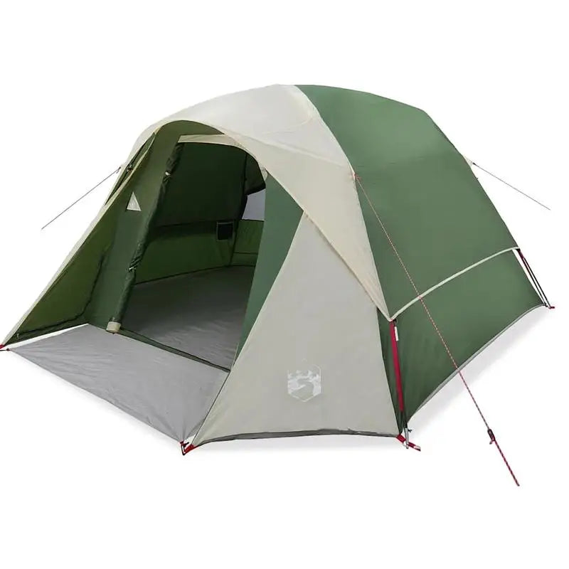 Camping tent 4 people green waterproof