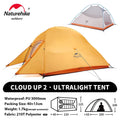 Naturehike Cloud Up 2 People Tent Ultralight 20D Camping Tent Waterproof Outdoor Hiking Travel Backpacking Cycling Fishing Tents