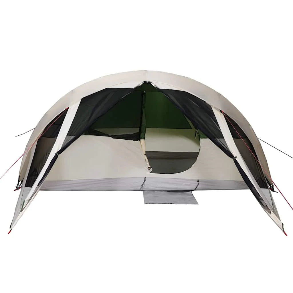 Family tent for 6 people, green, waterproof Family Outdoor Portable Folding Camping Tent Equipment,Anti-UV Awning