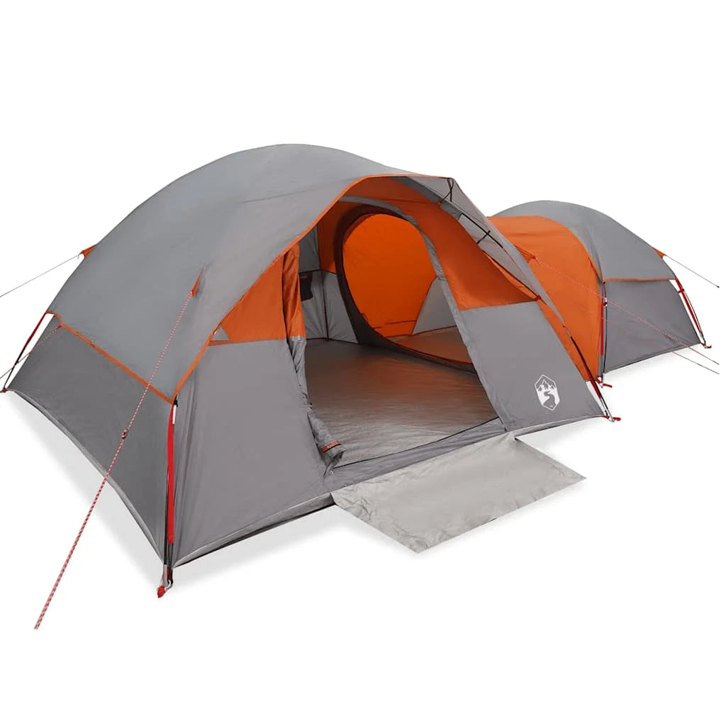 Camping tent for 5 people, green, waterproof Family Outdoor Portable Folding Camping Tent Equipment,Anti-UV Awning