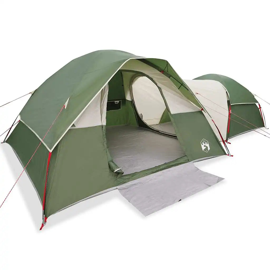 Camping tent for 5 people, green, waterproof Family Outdoor Portable Folding Camping Tent Equipment,Anti-UV Awning