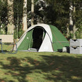 Camping tent 4 people green waterproof