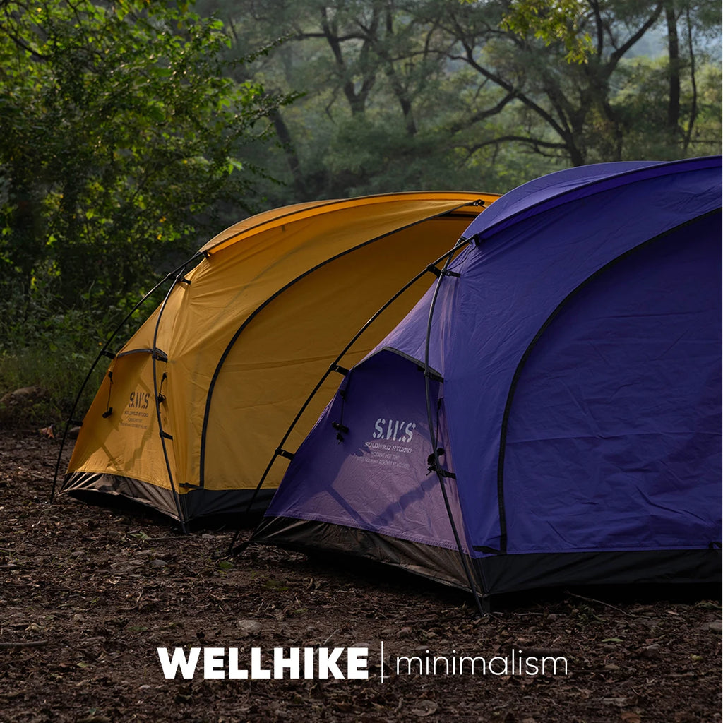 SWS MINIMALTENTWORKS 2 Person Tent for Camping Hiking Mountain Hunting Backpacking Tents 4 Season Resistance to Windproof COVER