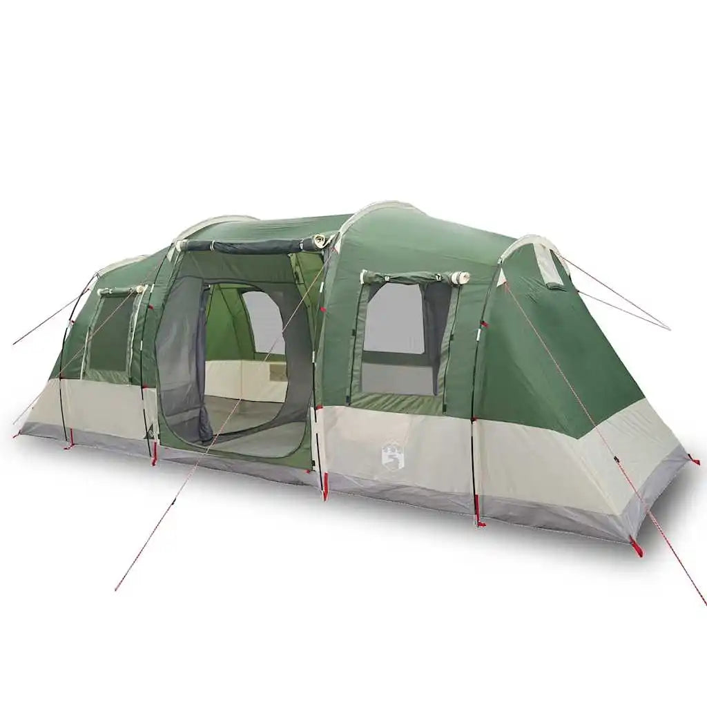 Waterproof green tunnel camping tent for 4 people Blackout Windproof Camping Tent for Festival Hiking Backpacking Camping Fishing