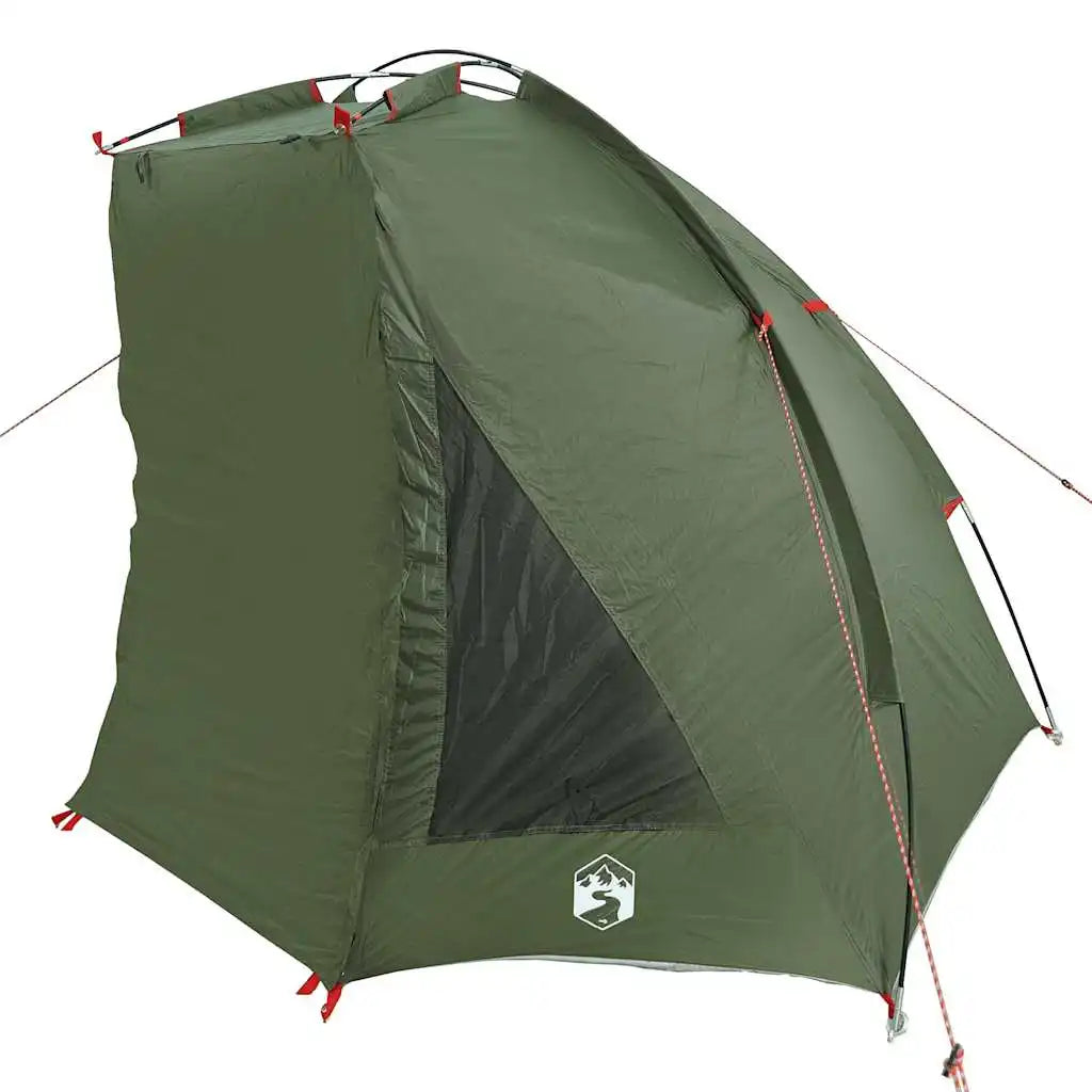 Waterproof olive green fishing tent Blackout Waterproof Windproof Camping Tent for Festival Hiking Backpacking Camping Fishing