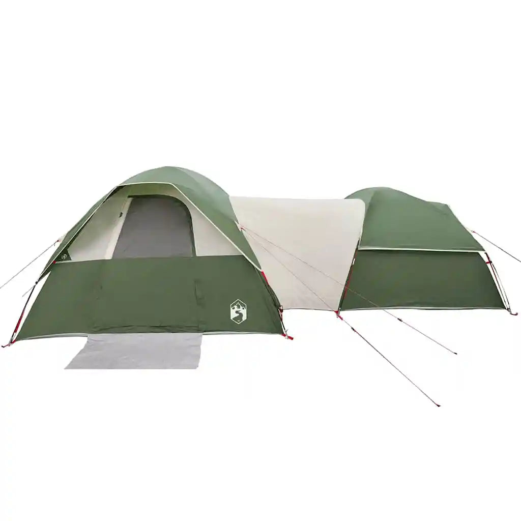 Camping tent for 5 people, green, waterproof Family Outdoor Portable Folding Camping Tent Equipment,Anti-UV Awning