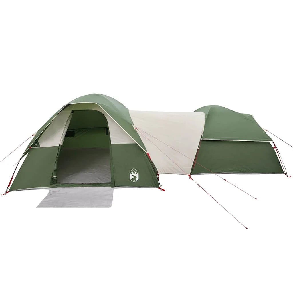 Camping tent for 5 people, green, waterproof Family Outdoor Portable Folding Camping Tent Equipment,Anti-UV Awning