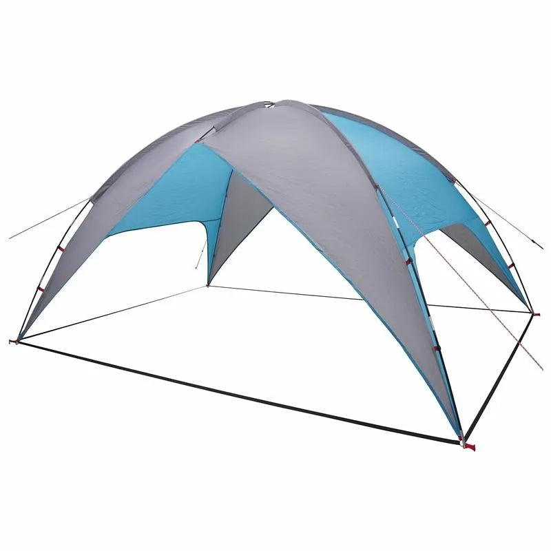 Camping Tent, Gazebo, with Canopy, Blue, 360x245x185 cm, Sturdy, Durable, Spacious, for Camping, Garden, Terrace, Party, Easy Setup, Space Saving, Portable