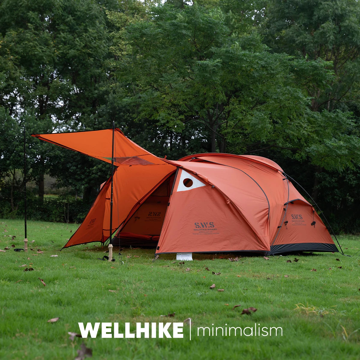 SWS MINIMALTENTWORKS 2 Person Tent for Camping Hiking Mountain Hunting Backpacking Tents 4 Season Resistance to Windproof COVER
