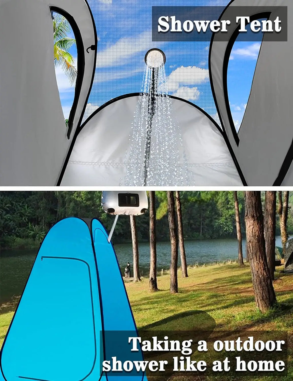 Portable Camping Beach Shower Toilet Changing Tent Outdoor Mobile Toilet Fishing Photography Tent Sun Rain Shelter Privacy Shelt