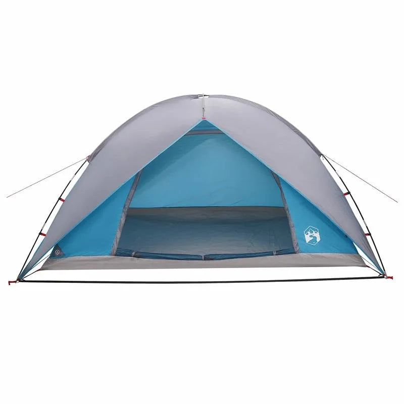 Camping Tent, Gazebo, with Canopy, Blue, 360x245x185 cm, Sturdy, Durable, Spacious, for Camping, Garden, Terrace, Party, Easy Setup, Space Saving, Portable