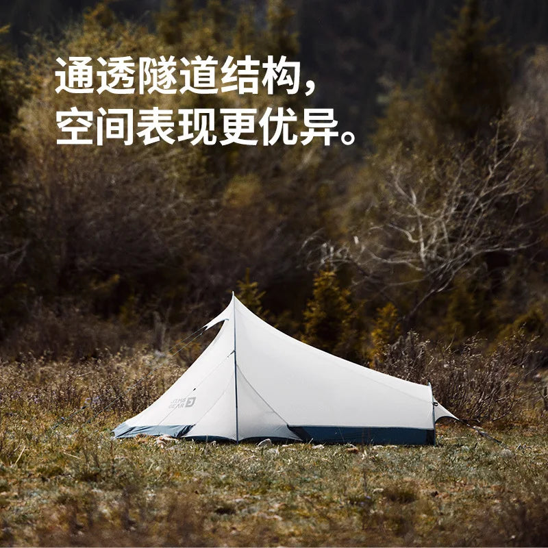 Naturehike New Tunnel Hiking Tent Outdoor Mountaineering Camping One Room One Hall Camping Equipment
