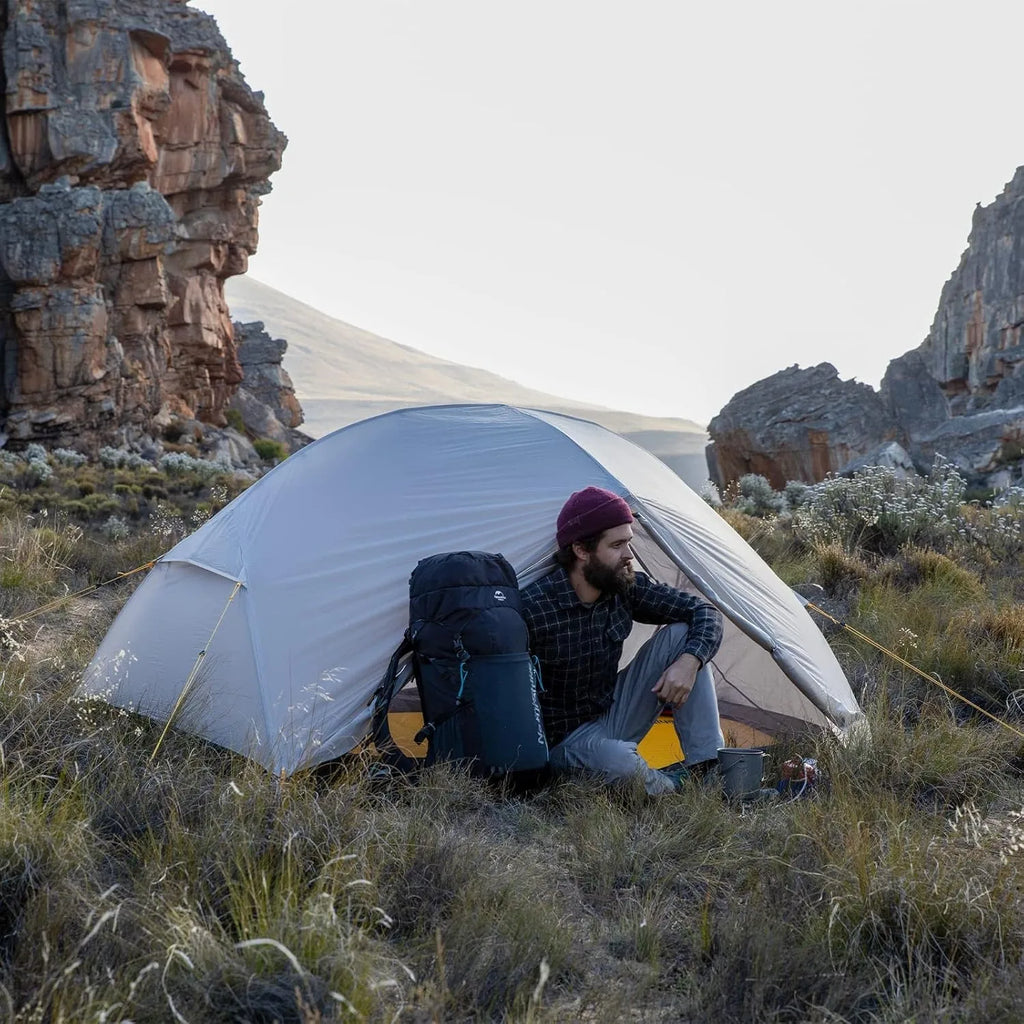 Naturehike Mongar Camping Tent 20D/210T 2 Persons Tent Ultralight Portable Double Layer Outdoor Hiking Travel 4 Season Tents