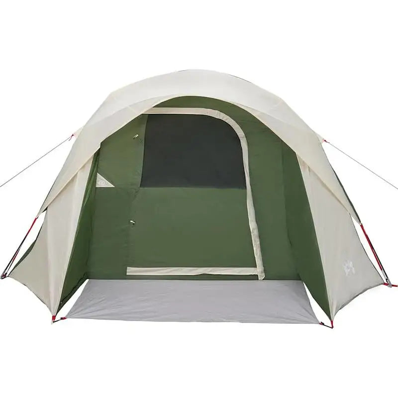 Camping tent 4 people green waterproof