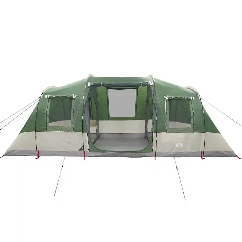 Waterproof green tunnel camping tent for 4 people Blackout Windproof Camping Tent for Festival Hiking Backpacking Camping Fishing