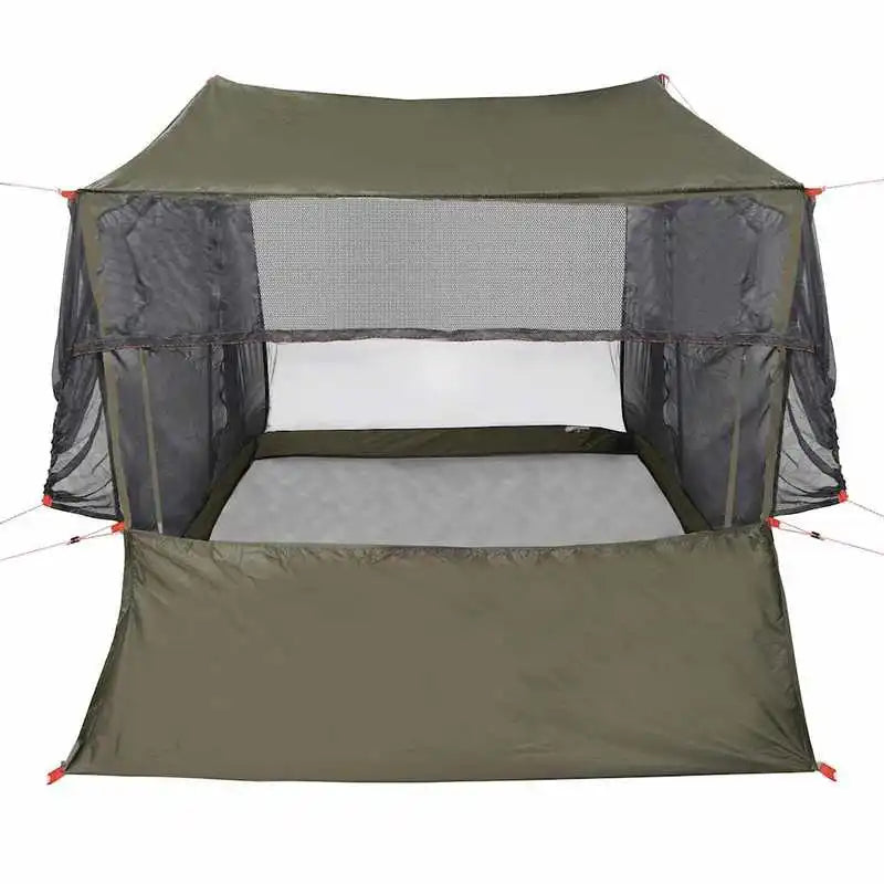 2-Person Auto-Up Green Tent Easy Set Up
