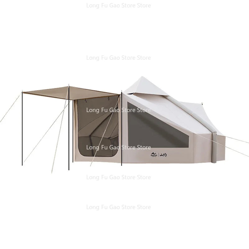 Oxford Cloth Fully Automatic Inflatable Tent Ventilated Sun Protection Rainproof Outdoor Camping Overnight Inflatable Tent