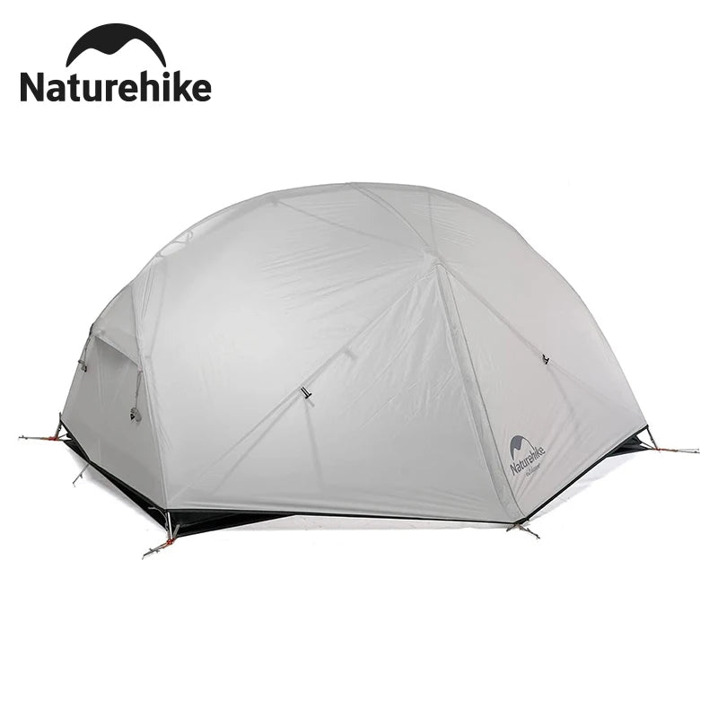 Naturehike Mongar Camping Tent 20D/210T 2 Persons Tent Ultralight Portable Double Layer Outdoor Hiking Travel 4 Season Tents