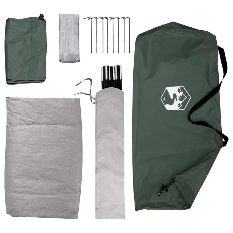 Camping Tent with Green Roof 275 x 215 x 125 cm