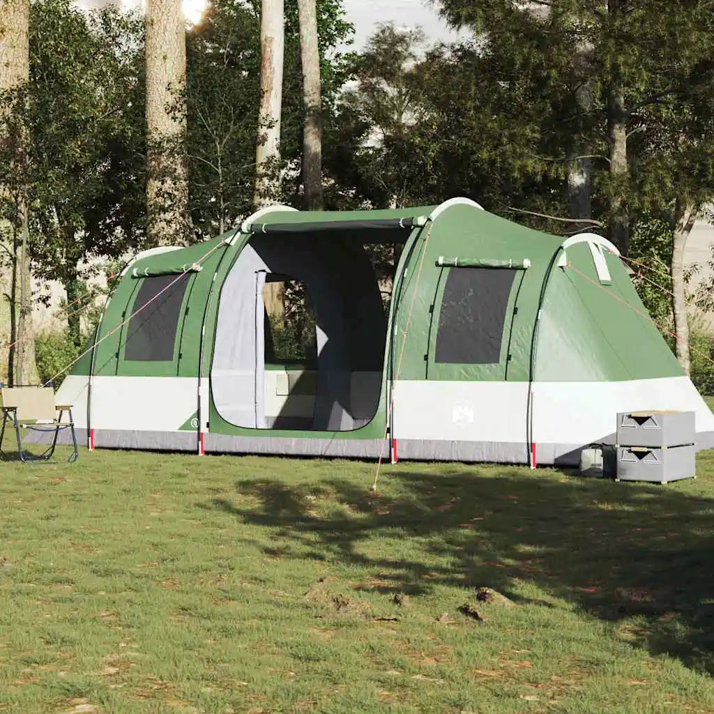 Waterproof green tunnel camping tent for 4 people Blackout Windproof Camping Tent for Festival Hiking Backpacking Camping Fishing